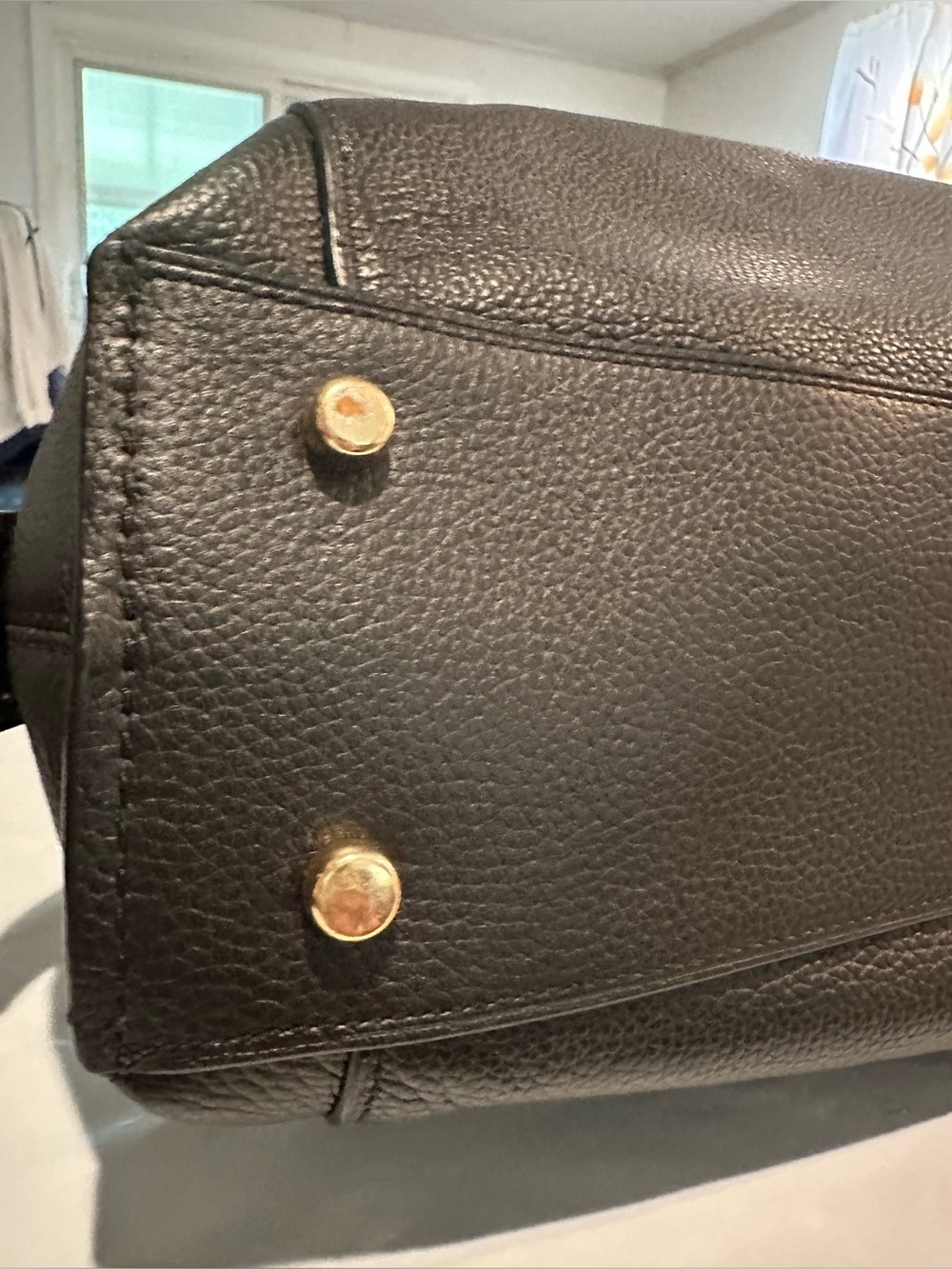 Coach Black Leather Hobo Bag with Gold Hardware - Women - Picture 6 of 14